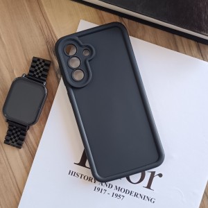 قاب Solid Case محافظ لنز دار Samsung Galaxy A56 /  A36 - مشکی