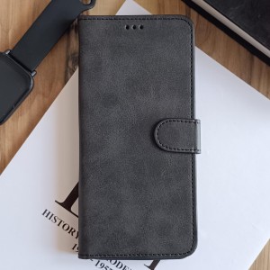 کیف چرمی موبایل مگنتی محافظ لنز دار  Xiaomi Redmi A5  - مشکی