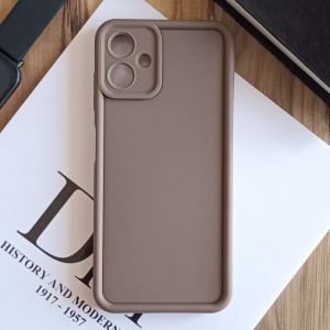 قاب Solid Case مدل Samsung Galaxy A06 - قهوه ای