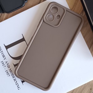 قاب Solid Case مدل Samsung Galaxy A06 - قهوه ای