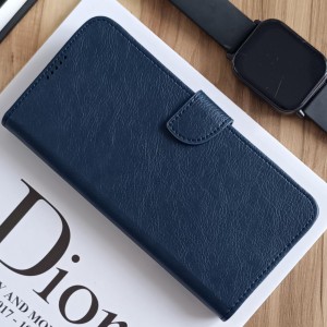 کیف چرمی موبایل مگنتی محافظ لنز دار  Honor 400 Lite - سرمه ای