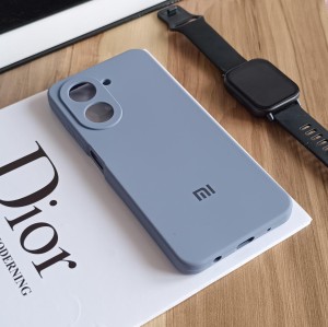 قاب گوشی مدل سیلیکونی محافظ لنز دار مناسب شیائومی ردمی Xiaomi Redmi A5 - رنگ آبی فیلی