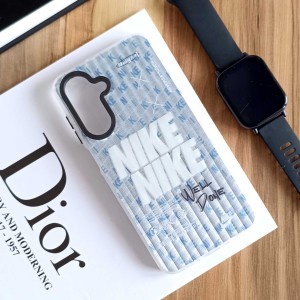 قاب هولوگرامی Samsung Galaxy A26 /A17 طرح نایک با فریم مات، ضد خش و ضد ضربه