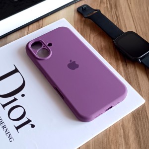 قاب سیلیکونی پاک کنی اورجینال Apple iphone 16 - کد 28