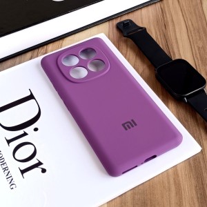 قاب سیلیکونی پاک کنی اورجینال Master Quality مدل Xiaomi Redmi Note 14 Pro 4G - بنفش (پک دار)