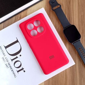 قاب سیلیکونی پاک کنی اورجینال Master Quality مدل Xiaomi Redmi Note 14 Pro 4G - قرمز  (پک دار)