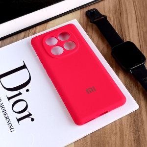 قاب سیلیکونی پاک کنی اورجینال Master Quality مدل Xiaomi Redmi Note 14 Pro 4G - قرمز  (پک دار)