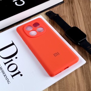 قاب سیلیکونی پاک کنی اورجینال Master Quality مدل Xiaomi Redmi Note 14 Pro 4G - کرم  (پک دار)