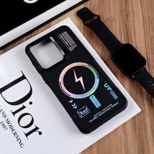 قاب Case Pro لنز استند شو طرح Magsafe مناسب Samsung Galaxy A26  - مشکی