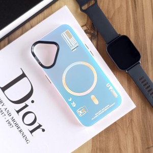 قاب SO COOL طرح مگ سیف هولوگرامی UV محافظ لنز شفاف مناسب Apple Iphone 17- هفت رنگ