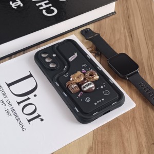 قاب عروسکی سه بعدی مناسب Samsung Galaxy A56 - مشکی