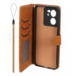 کیف موبایل مگنتی درجه یک داخل خز MNC Plus مدل Honor X8c - خاکستری