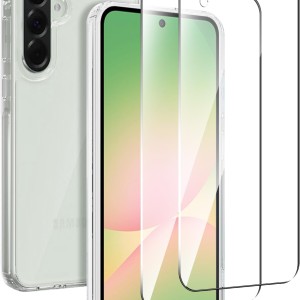 قاب و گلس ژله ای شفاف مناسب گوشی Samsung Galaxy A56 / A36