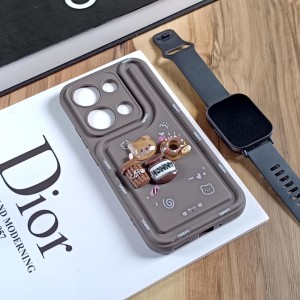 قاب عروسکی سه بعدی مناسب شیائومی Redmi Note 13 Pro 4G / Redmi Note 14s- نسکافه ای