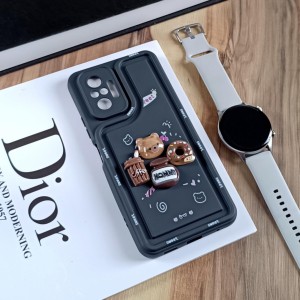 قاب عروسکی سه بعدی مناسب شیائومی Redmi Note 10 Pro 4G - مشکی