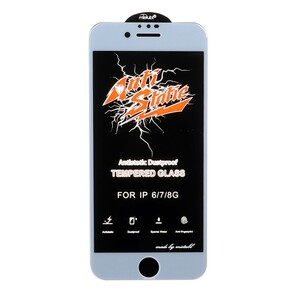 محافظ صفحه نمایش شیشه ای Full Cover Anti Static Mietubl مدل NTC ORG - Apple iPhone 6 / iPhone 7 / iPhone 8 / iPhone SE (2020) / SE (2022) - سفید