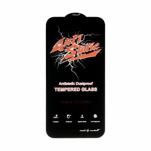 محافظ صفحه نمایش شیشه ای Apple iPhone 12 / iPhone 12 Pro - Full Cover Anti Static Mietubl