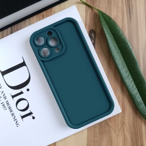 قاب Solid Case محافظ لنزدار مناسب گوشی ایفون 15pro max - سبز یشمی