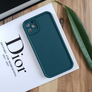 قاب Solid Case محافظ لنزدار مناسب گوشی اپل iphone 11 Pro Max - سبز کله غازی