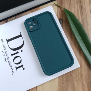 قاب Solid Case محافظ لنزدار مناسب گوشی اپل iphone 11 Pro Max - سبز کله غازی