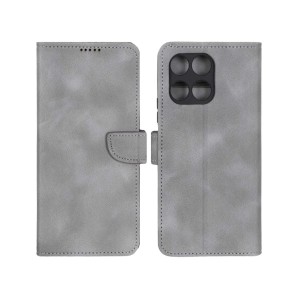 کیف چرمی موبایل مگنتی محافظ لنزدار Honor X5b / X5b Plus