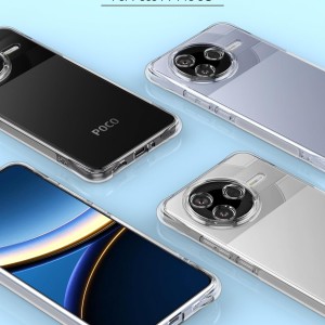 قاب Space ژله ای شفاف Xiaomi Poco F7 Pro