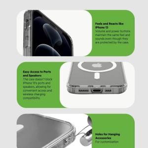 قاب belkin شفاف MagSafe مدل Samsung Galaxy A06 / A07 (پک دار)