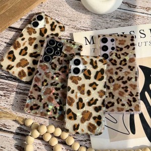 قاب اطلسی دور ژله ای پلنگی - کد ۲۷