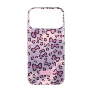 قاب دور ژله ای صورتی پاپیون لاوکیتی