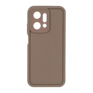 قاب Solid Case مدل Honor X7a - قهوه ای