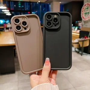 قاب Solid Case مدل Honor X7a - قهوه ای