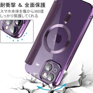 کیف الکتروپلیتینگ MagSafe محافظ لنز گلس دار