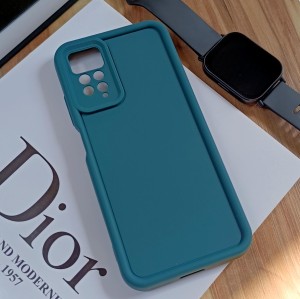 قاب Solid Case مدل Xiaomi Redmi Note 12 Pro 4G / Redmi Note 11 Pro - سبز کله غازی