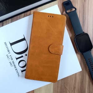 کیف موبایل مگنتی Honor X5b / X5b Plus - عسلی