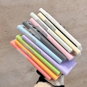 قاب Q Series سیلیکونی پاستیلی Apple iPhone 15 Pro Max - صحرایی (پک دار)