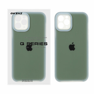 قاب Q Series سیلیکونی پاستیلی Apple iPhone 11 Pro - سبز (پک دار)