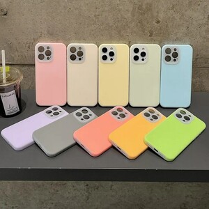 قاب Q Series سیلیکونی پاستیلی Apple iPhone 13 / iPhone 14 - سرمه ای (پک دار)