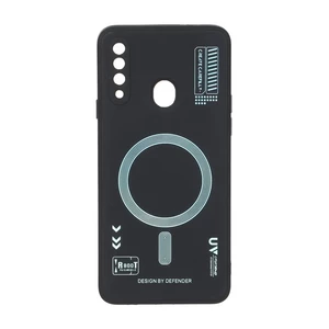 قاب Defender طرح مگ سیف هولوگرامی RT محافظ لنزدار Samsung Galaxy A20s - مشکی