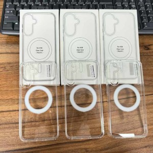 قاب شفاف Xiaomi Redmi 15C / Poco C85 با قابلیت شارژ NTC - MagSafe (پک دار)