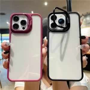 قاب Case Pro استندشو  Samsung Galaxy A15 - زرشکی
