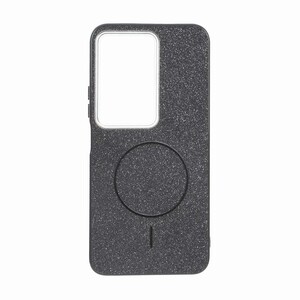 قاب اکلیلی پشت سخت طرح مگ سیف Xiaomi Redmi 15 4G - مشکی