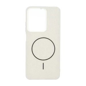 قاب اکلیلی پشت سخت طرح مگ سیف Xiaomi Redmi A5 / Poco C71 - کرم