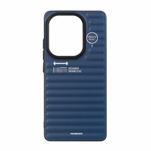 قاب مات YoungKit مدل Xiaomi Redmi Note 14S / Note 13 Pro 4G / M6 Pro 4G - سرمه ای