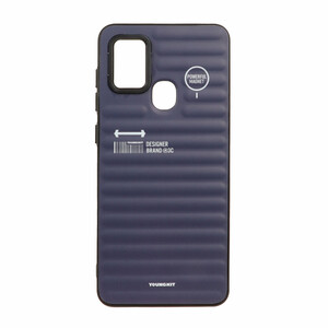 قاب مات YoungKit مدل Samsung Galaxy A21s - سرمه ای
