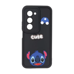قاب Solid Case عروسک برجسته محافظ لنزدار Xiaomi Redmi 15 4G - مشکی