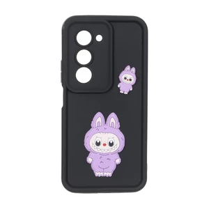 قاب Solid Case عروسک برجسته محافظ لنزدار Xiaomi Redmi 15 4G - مشکی کد 1