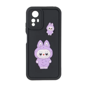 قاب Solid Case عروسک برجسته محافظ لنزدار Xiaomi Redmi Note 12S - مشکی کد 1