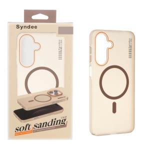 قاب اورجینال Syndee پشت مات MagSafe مدل Samsung Galaxy A17 / A26 - مشکی (پک دار)