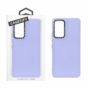 قاب casetify پافر ساده Xiaomi Mi 12T / Mi 12T Pro / Redmi K50 - یاسی (پک دار)
