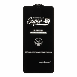 محافظ صفحه نمایش شیشه ای Samsung Galaxy A70 - Full Cover Super D Mietubl - ESD - مشکی (بدون پک) - NTC ORG